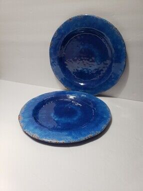 Set Of 2 PIER 1 IMPORTS *Carmelo* Dinner Plates